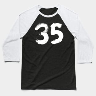 Number 35 Baseball T-Shirt